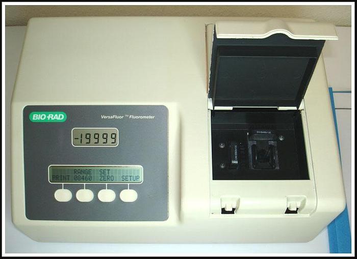 Used Bio-Rad VersaFluor Fluorometer Fluorescence Reader w WARRANTY