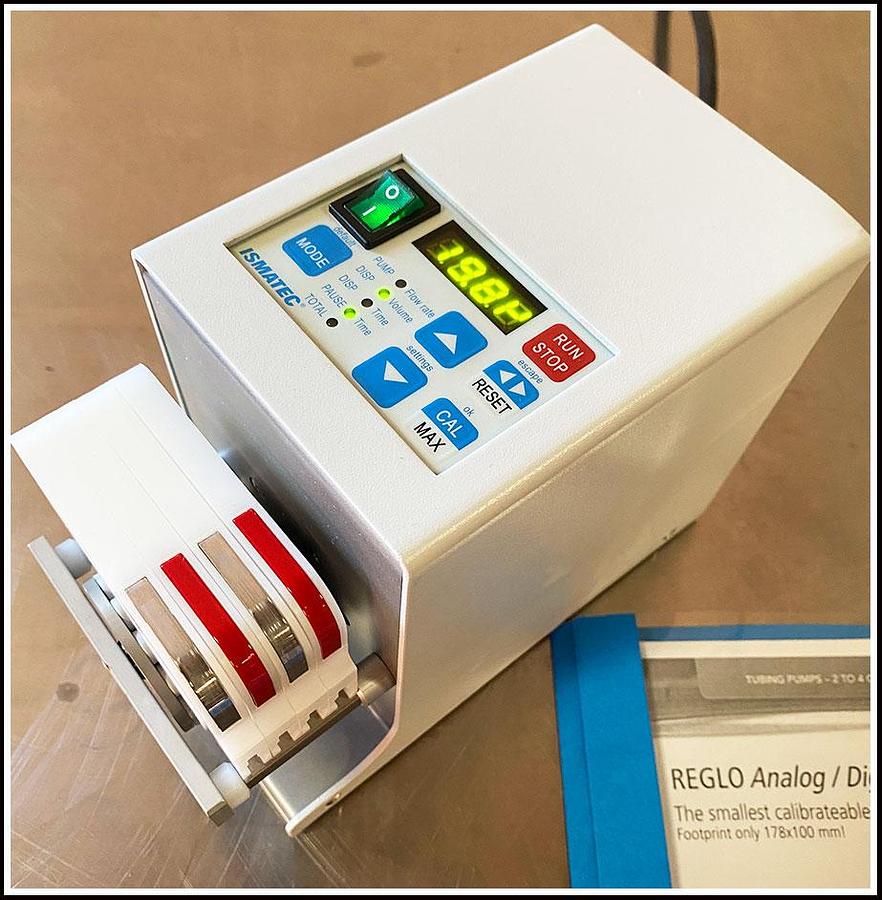 Used ISMATEC Reglo Digital 4 Cassette Dispensing Pump w WARRANTY