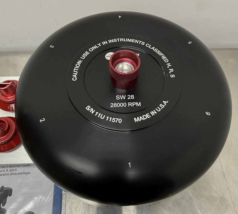 Used Beckman Rotor SW28 COMPLETE w WARRANTY