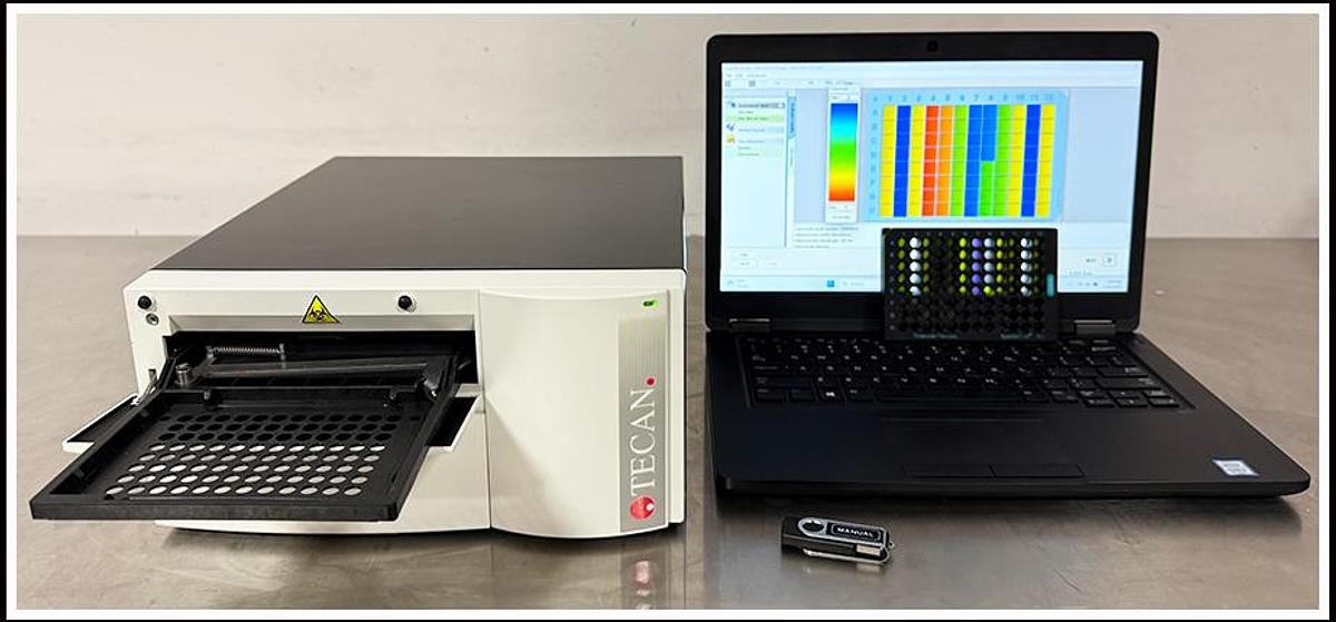 Used Tecan Sunrise Microplate Reader COMPLETE w WARRANTY
