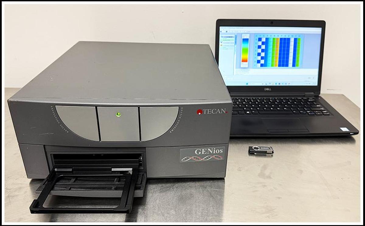 Used Tecan Genios Multimode Microplate Reader Ab & FI & Lum w WARRANTY
