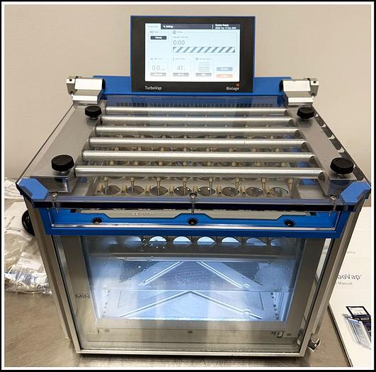 Used Biotage TurboVap LV Evaporator 415000 w WARRANTY