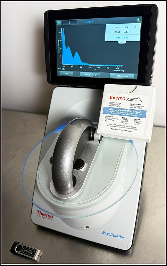 Used Thermo NanoDrop One Spectrophotometer w WARRANTY