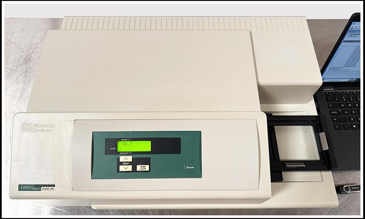 Used Molecular Devices Versamax Microplate Reader COMPLETE w WARRANTY