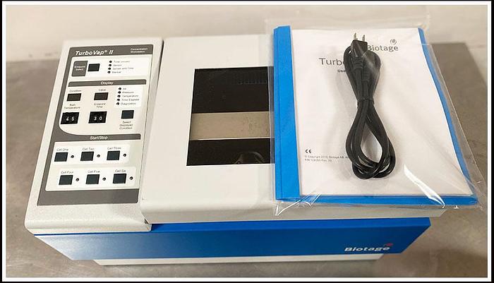 Used Biotage TurboVap II Evaporator Concentrator 6 x 200ml w WARRANTY