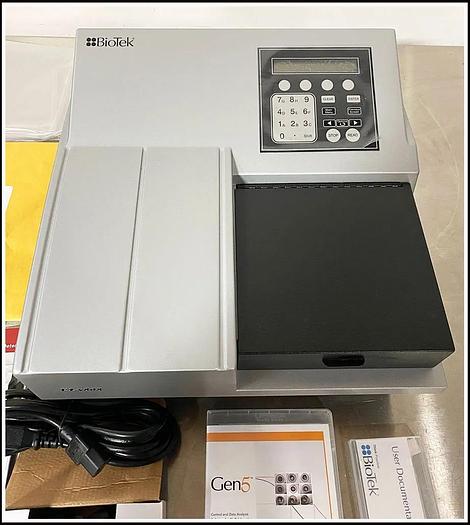 New Open Box Bio-Tek Elx808 Microplate Reader COMPLETE w WARRANTY