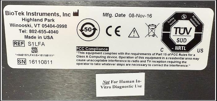 Used Bio-Tek Synergy HTX Multi-Mode Microplate Reader W WARRANTY