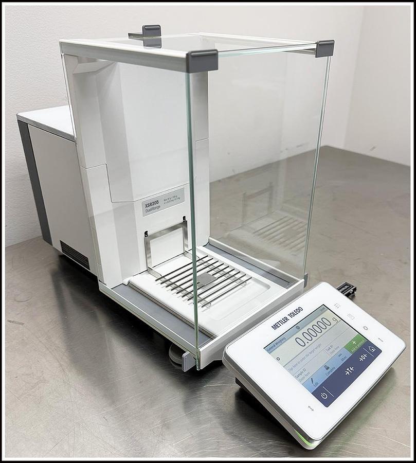 Used Mettler Toledo XSR 220x0.01mg Analytical Balance w WARRANTY