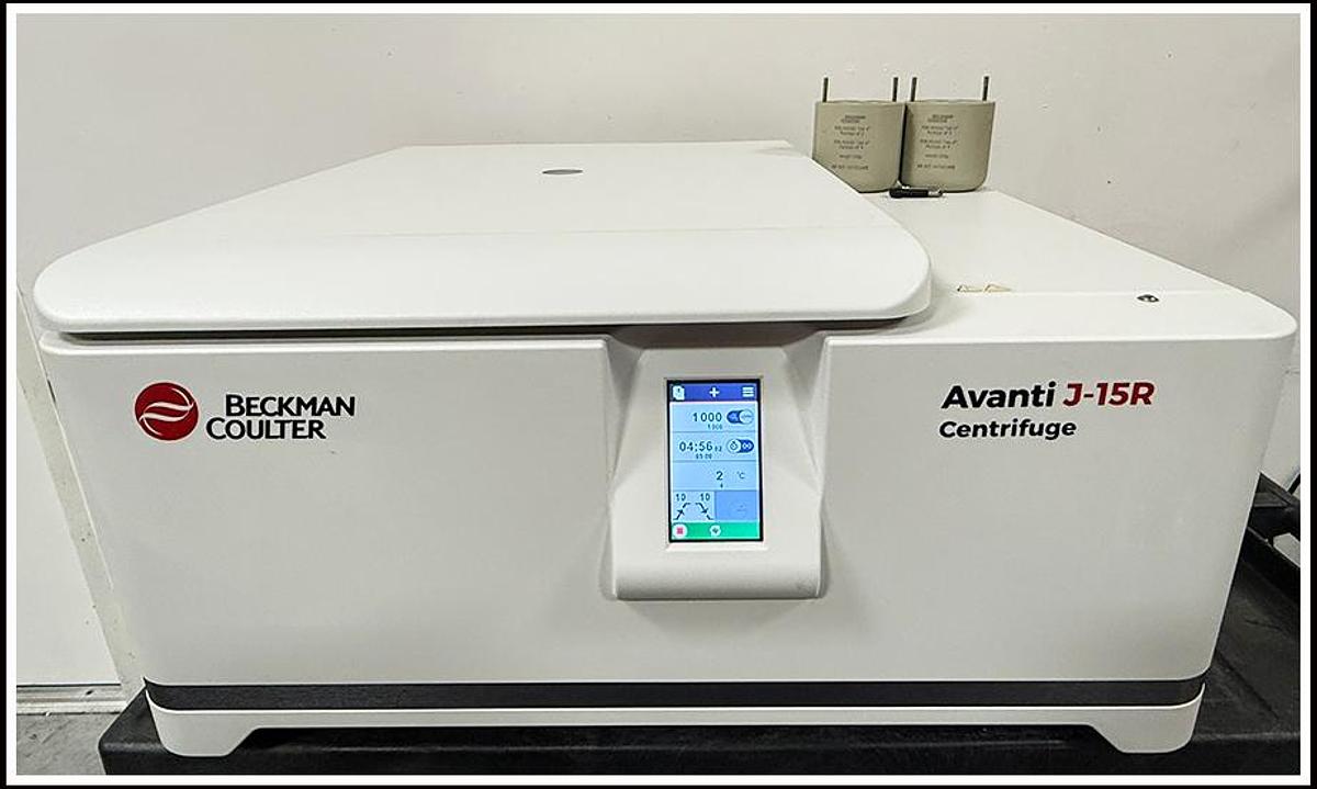 Used Beckman Coulter Avanti J-15R Refrigerated Centrifuge w WARRANTY