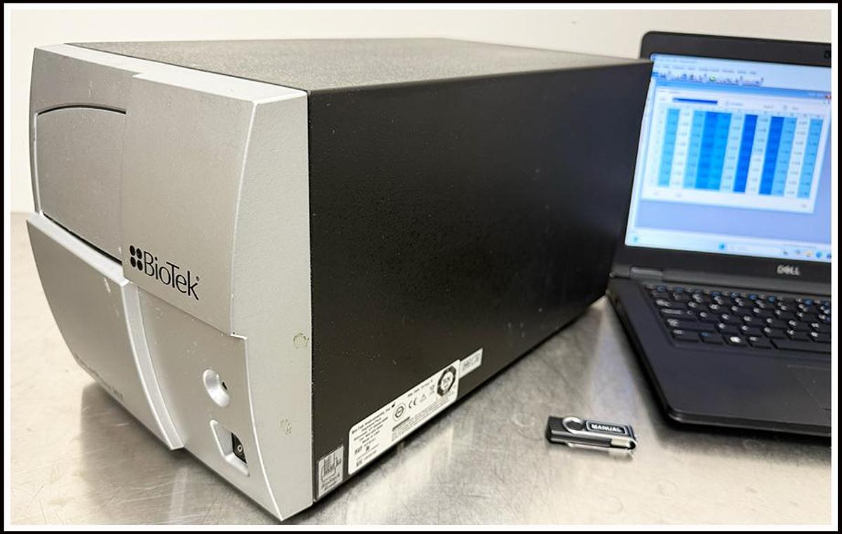 Used PowerWave HT Scanning Microplate Reader Spectrophotometer COMPLETE WARRANTY