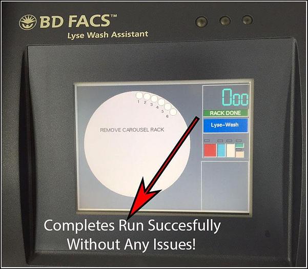 Used Becton Dickinson Cell Prep FACS Lyse Wash Assistant w WARRANTY