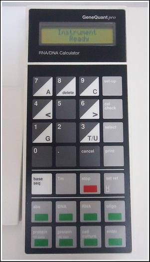 Used Pharmacia GeneQuant Pro RNA/DNA Calculator Spectrophotometer w WARRANTY
