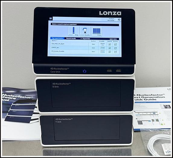 Used Lonza Nucleofector 4D Electroporator w WARRANTY