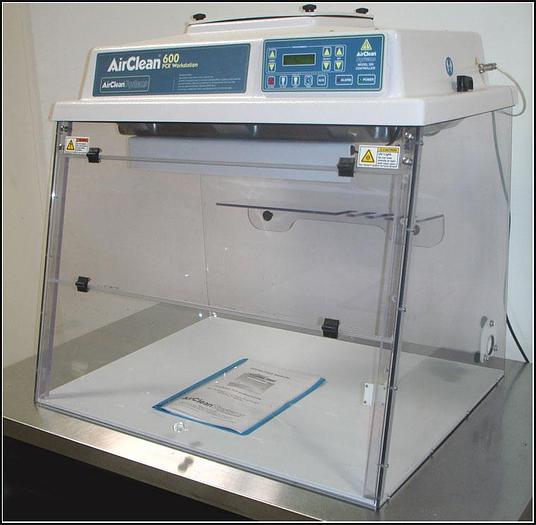 Used * AirClean 600 PCR Cabinet Hood Ductless AC600 GUARANTEED WORKING!