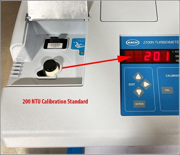 Used Hach 2100N Turbidimeter w WARRANTY