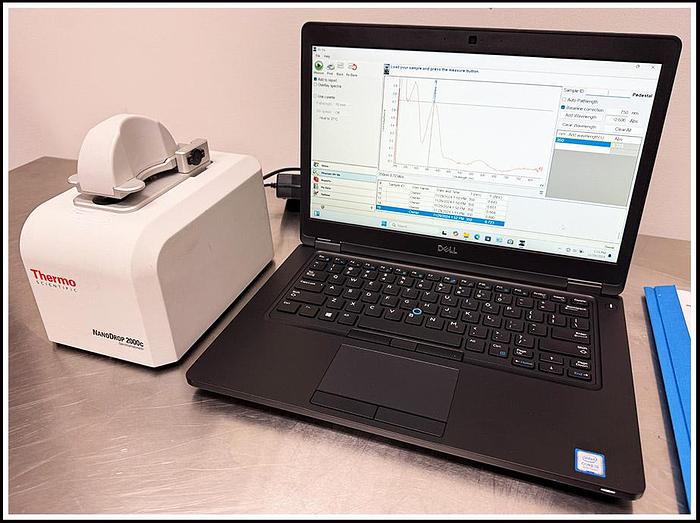 Used NanoDrop 2000 c Spectrophotometer COMPLETE w WARRANTY