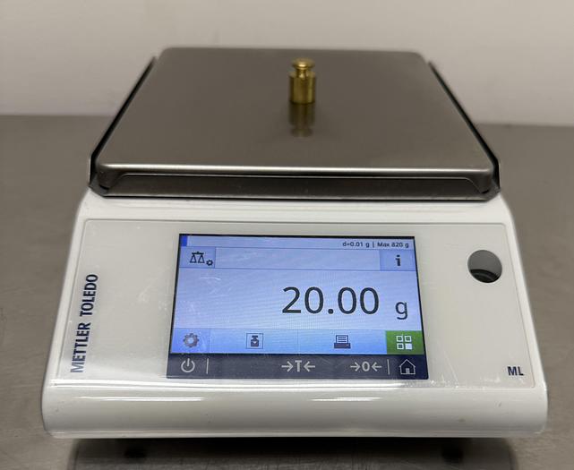 Used Mettler ML802T/00 Precision Balance w WARRANTY