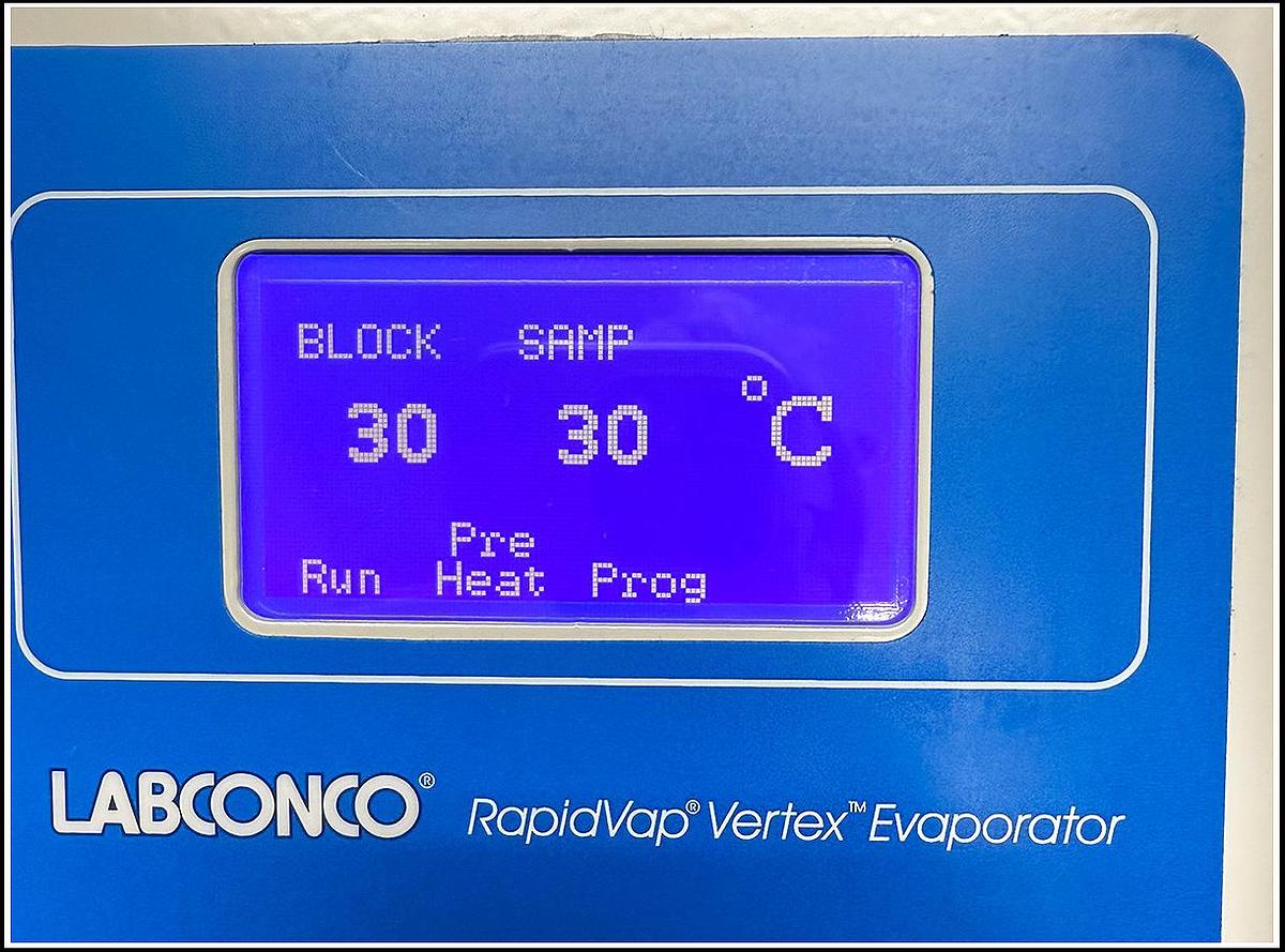 Used Labconco Vertex Rapidvap Dry Tube Evaporator w WARRANTY