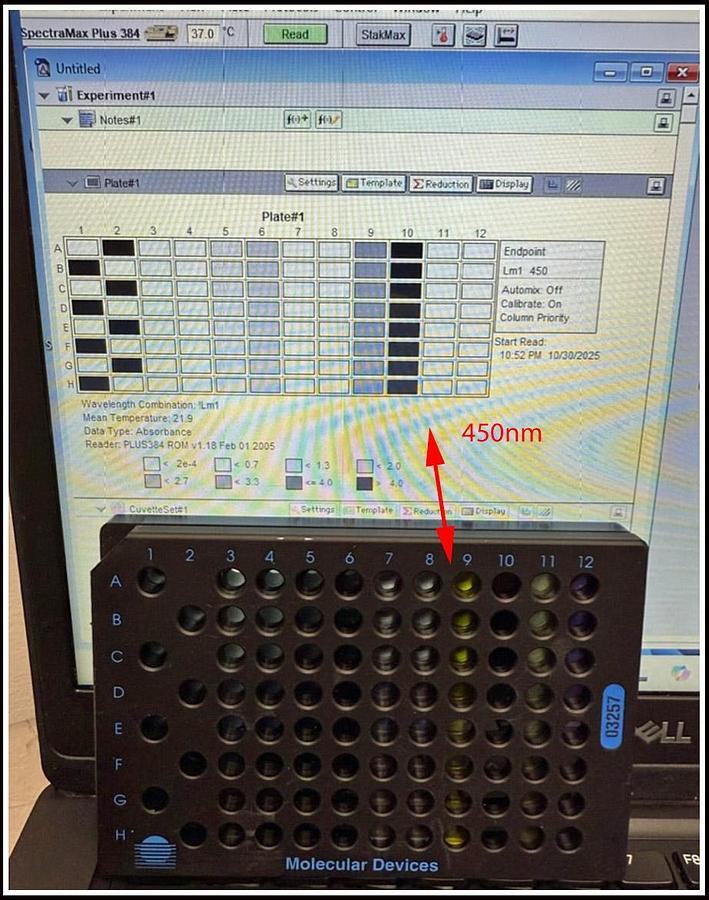 Used Molecular Devices SpectraMax Plus 384 COMPLETE w WARRANTY