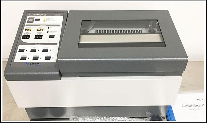 Used Biotage Caliper TurboVap II Evaporator Concentrator 6 x 200ml w WARRANTY