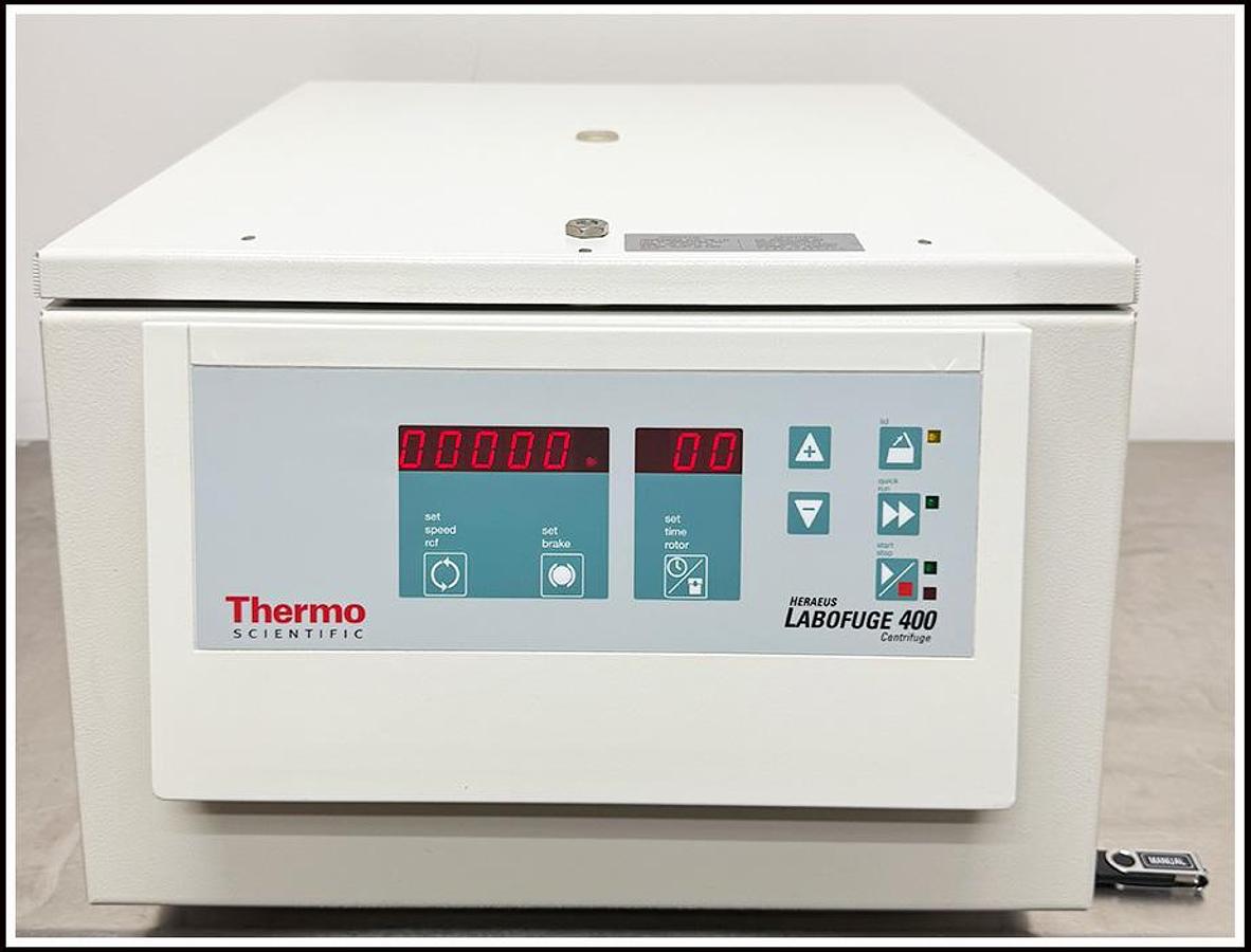Used Thermo LaboFuge 400 Centrifuge 15ml Buckets w WARRANTY