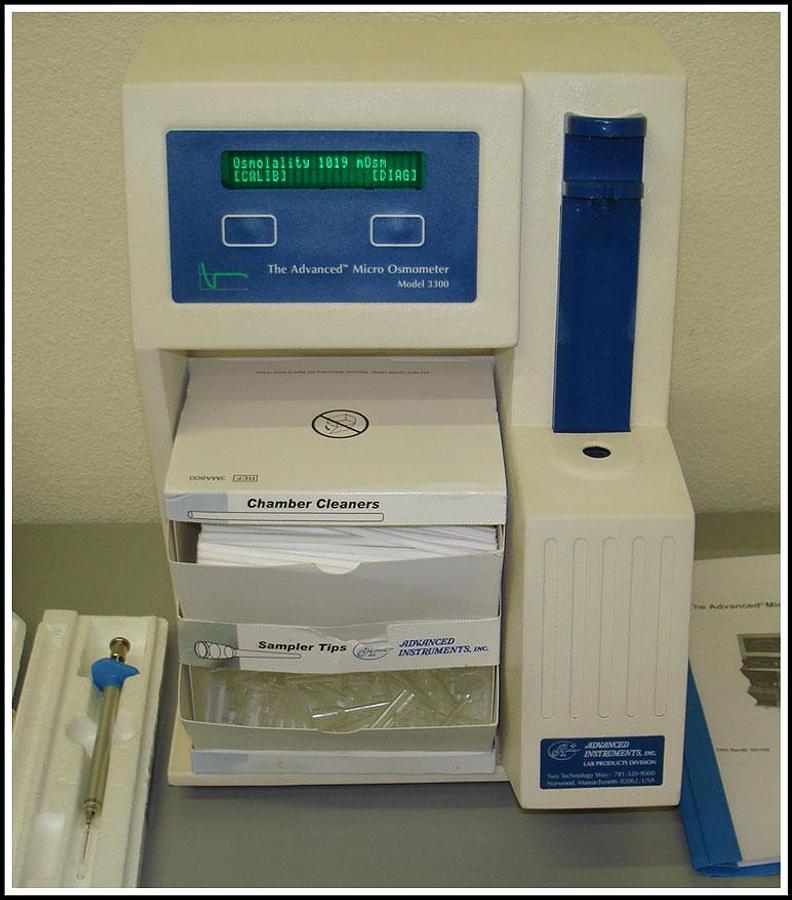 Used Advanced Instruments Osmometer 3300 w Warranty