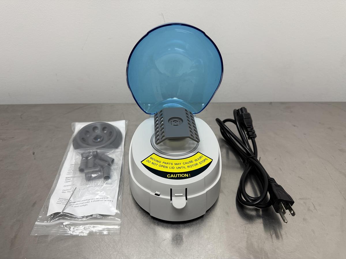 Used Benchmark Myfuge Mini Centrifuge Microfuge w Tube and PCR Rotor & WARRANTY