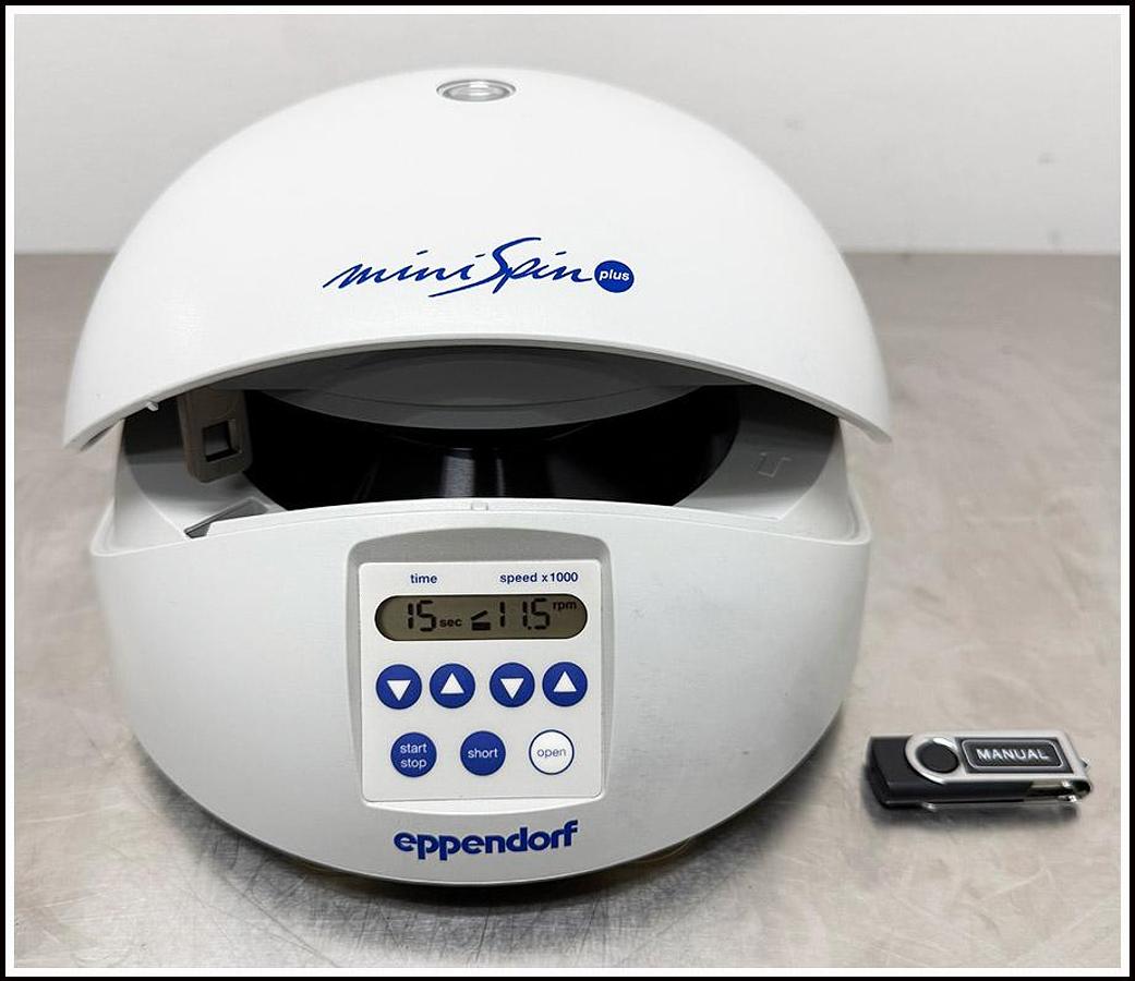 Used Eppendorf Minispin Plus w Rotor Nice with WARRANTY