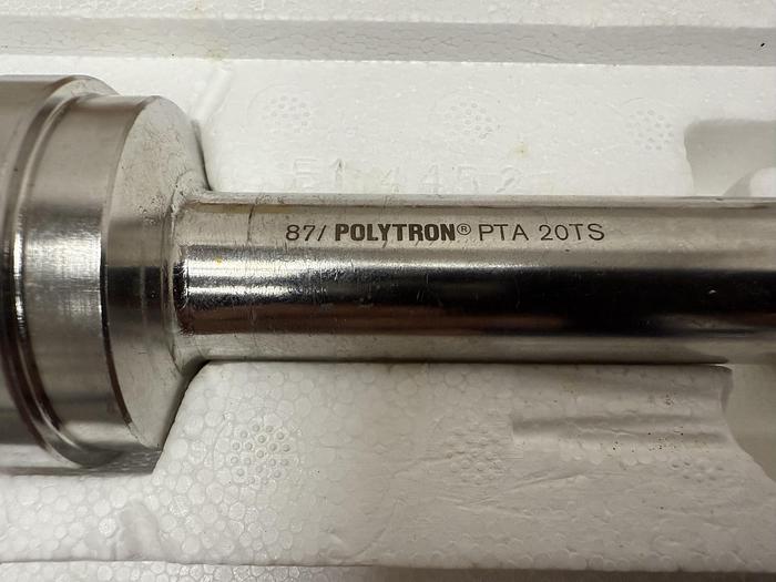 Used * Kinematica Polytron PTA 20 S Homoginizer Generator w WARRANTY