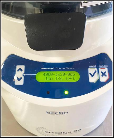 Used Bertin Precellys 24 Bead Tissue Homogenizer W WARRANTY
