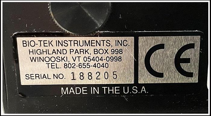 Used Bio-Tek uFill MicroFill Microplate Dispenser w WARRANTY