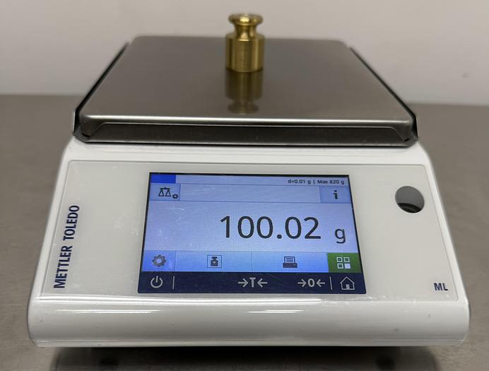 Used Mettler ML802T/00 Precision Balance w WARRANTY