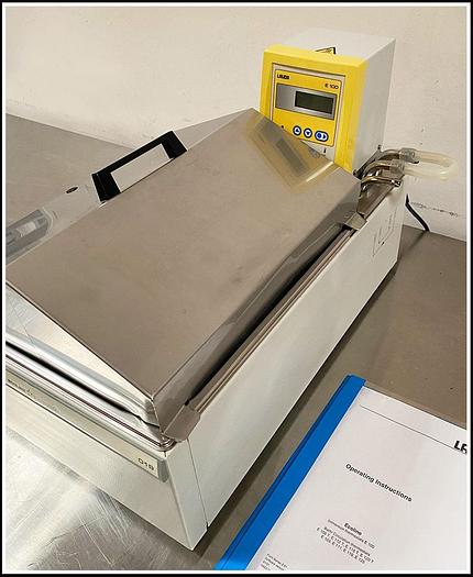 Used Lauda E100 Ecoline 20 Liter Circulating Heating Water Bath w WARRANTY