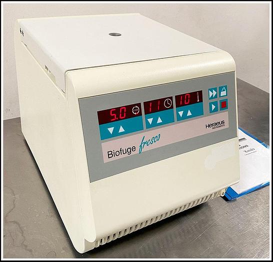 Used Heraeus Sorvall Refrigerated MicroCentrifuge Biofuge Fresco w WARRANTY