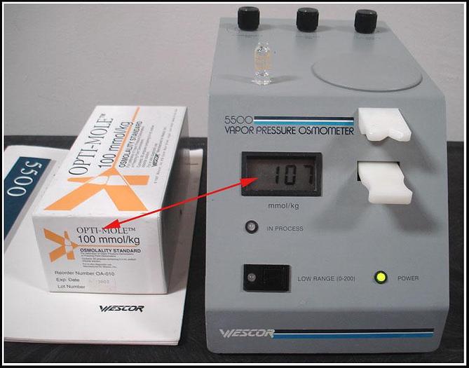 Used Wescor Vapor Pressure Osmometer 5500 w WARRANTY
