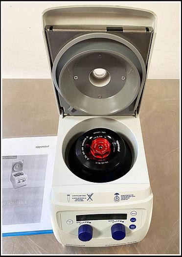 Used Eppendorf 5418 Microcentrifuge Centrifuge w WARRANTY