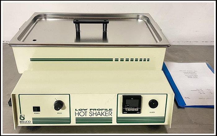 Used Bellco Shaking Heated Low Profile Water Bath W WARRANTY