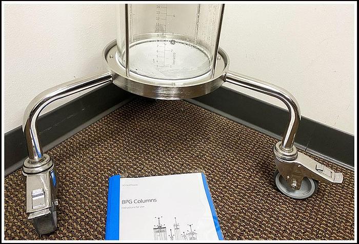 Used GE Cytiva BPG Glass Chromatography Column 200 / 950 w WARRANTY