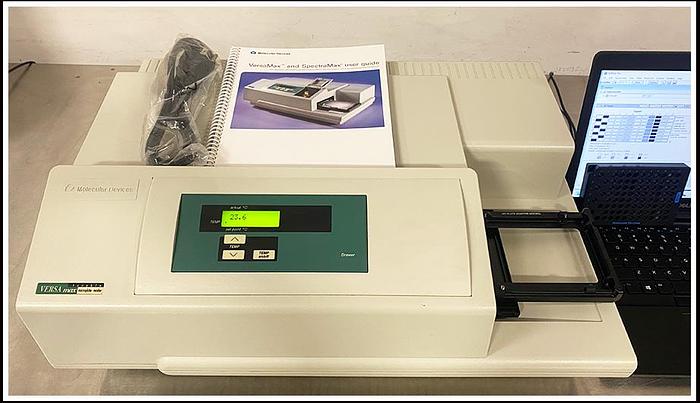 Used Molecular Devices Versamax Microplate Reader COMPLETE w WARRANTY