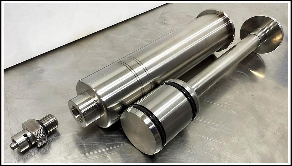 Used KDS 50ml Stainless Steel Luer Lock 780817 w WARRANTY