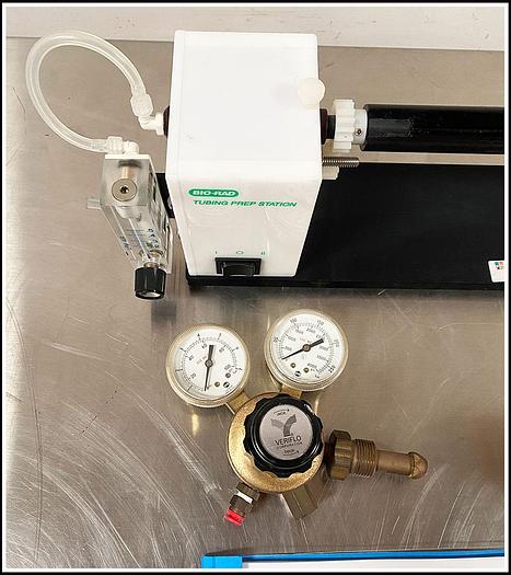 Used Bio-Rad Gene Gun Cat# 1652431 with Tubing Prep Station & WARRANTY