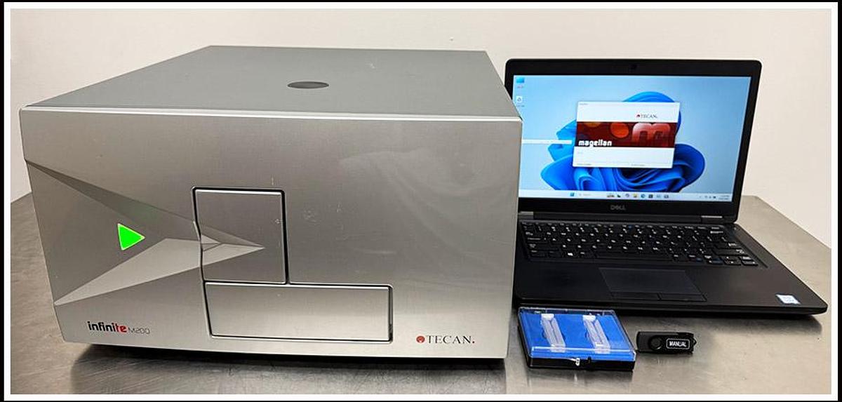 Used Tecan M200 Pro MPlex Microplate Reader Multimode Ab & FI w WARRANTY