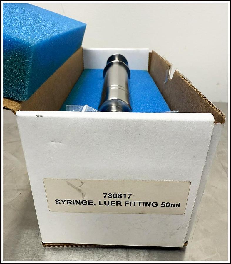 Used KDS 50ml Stainless Steel Luer Lock 780817 w WARRANTY