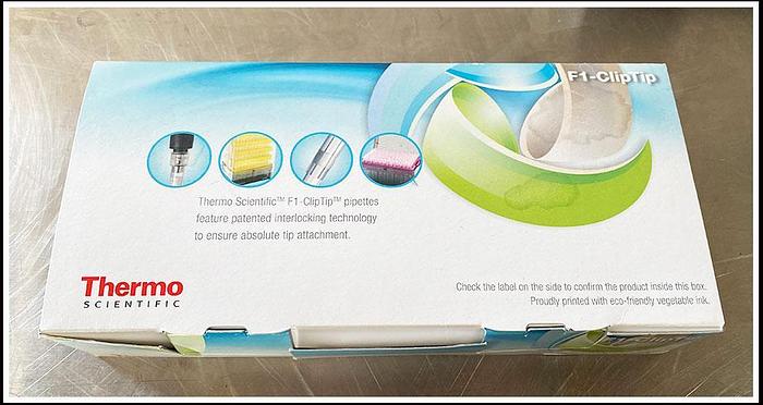 NEW Thermo 4661170 F1-ClipTip 10-100UL 12Ch Multichannel Pipette w WARRANTY