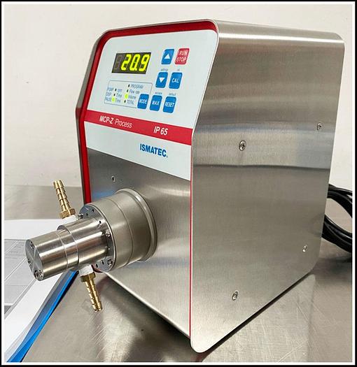 Used ISMATEC MCP-Z Process Peristaltic Programmable Pump w WARRANTY