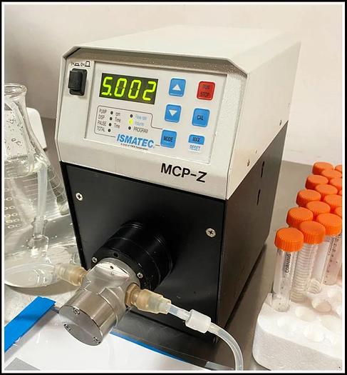 Used ISMATEC MCP-Z Standard Peristaltic Programable Pump