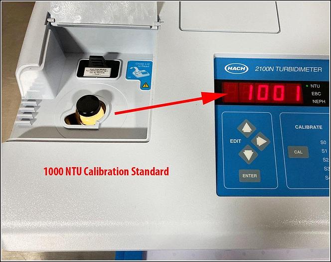 Used Hach 2100N Turbidimeter w WARRANTY
