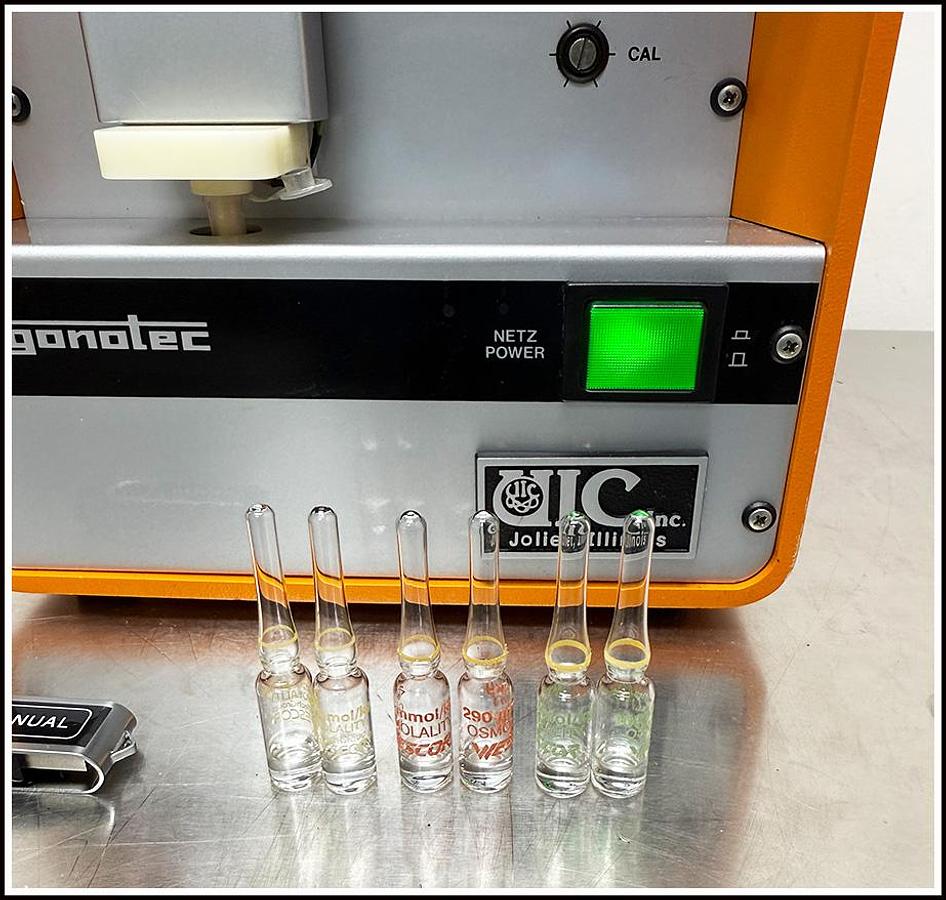 Used GONOTEC ELITECH Cryoscopic Osmometer OSMOMAT 030 w WARRANTY