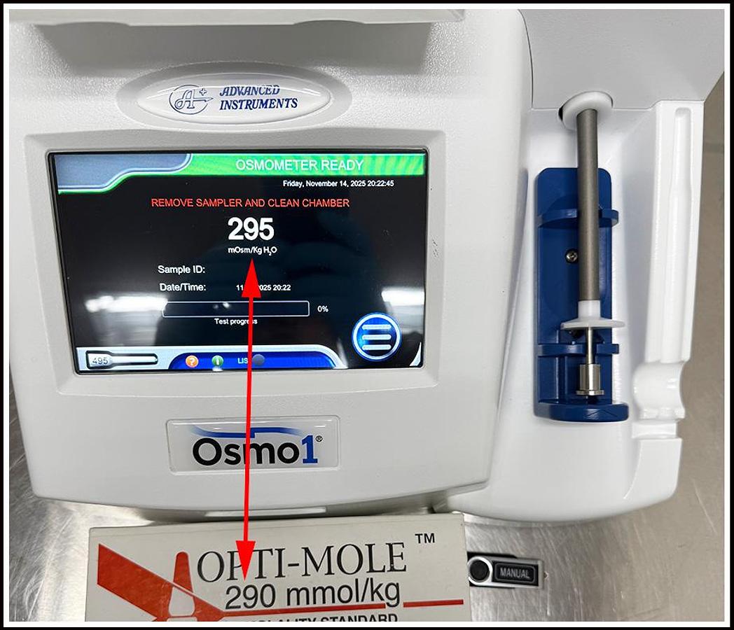 Used Advanced Instruments Osmometer Osmo1 w WARRANTY