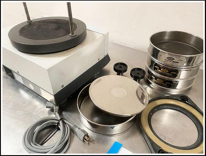 Used Retsch AS200 Basic Analog Sieve Shaker w 3 Sieves w WARRANTY